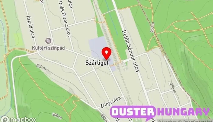 térkép Liget Gatter Kft. Fűrésztelep ban Szárliget