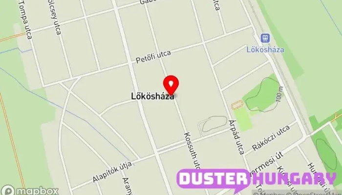 térkép Lőkösháza  ban Lőkösháza