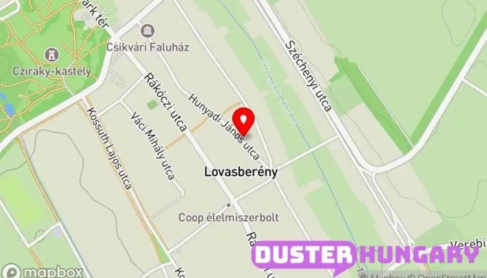 térkép Lovasberény  ban Lovasberény