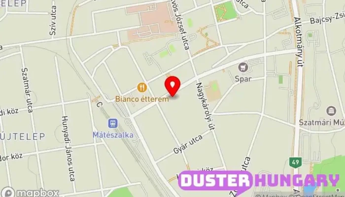 térkép Makita Bolt Kertészet ban Mátészalka
