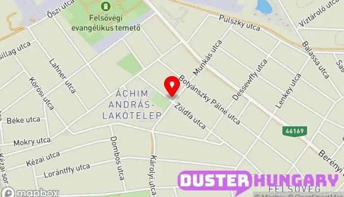 térkép Maler Autó Kft. Autófestés ban Békéscsaba