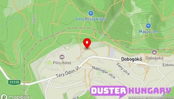 térkép Manréza Ignáci Lelkiségi Központ - Pilisszentkereszt-Dobogókő Vallási intézmény ban Pilisszentkereszt