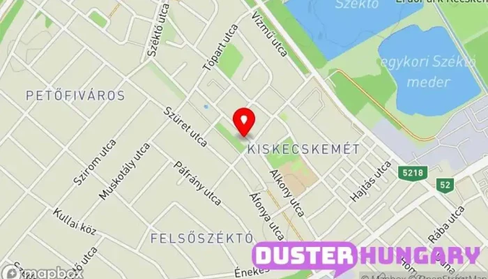térkép Masa-Lift Kft. Vállalati telephely ban Kecskemét