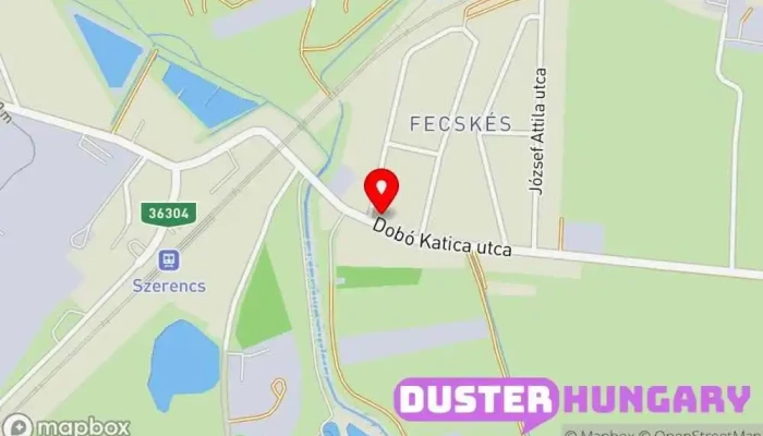térkép Matolcsi Ferenc Autószerelő ban Szerencs