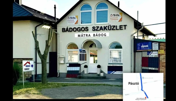 Matra Badog Kft Badogos Szakuzlet A Tulajdonostol - Pásztó