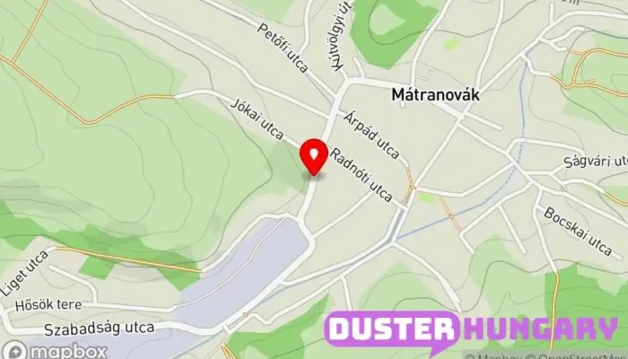 térkép Mátranovák, Bányatelep Buszmegálló ban Mátranovák