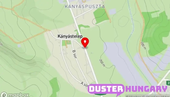 térkép Mátraverebély (Kányás), iskola bejárati út Buszmegálló ban Mátraverebély