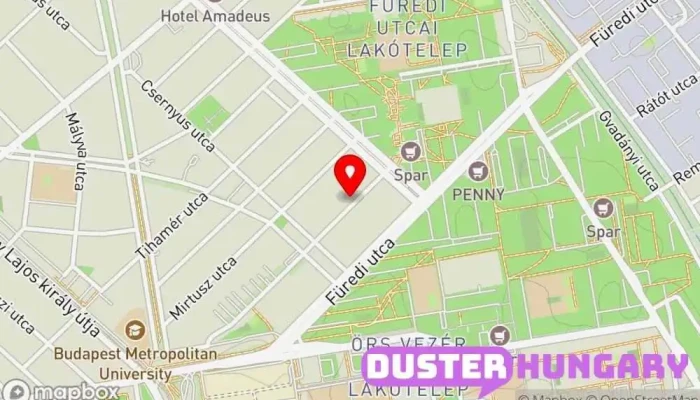 térkép Mattyasovszky Albert Autókarosszéria javítás. Autójavító ban Budapest