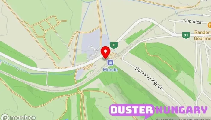térkép Mende Vasútállomás ban Mende