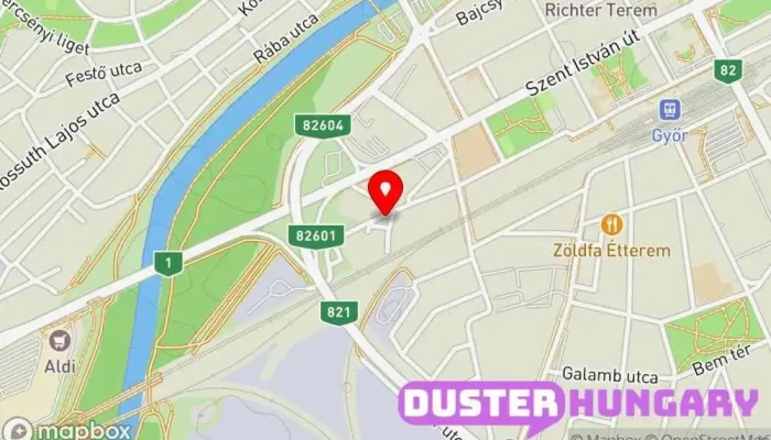 térkép Mester-Gáz Kft. Gázszerelő ban Győr