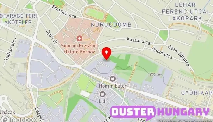 térkép Metál Kft. Lakatos ban Sopron
