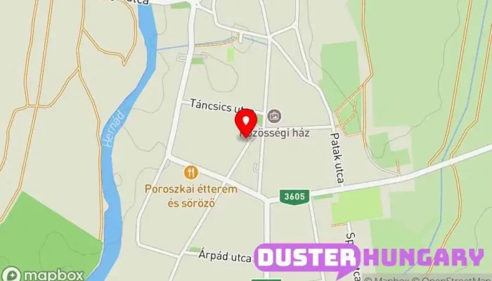 térkép Mező-Geszt Kft.  ban Gesztely