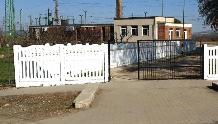Mezozombor Vasutallomas Cim - Mezőzombor