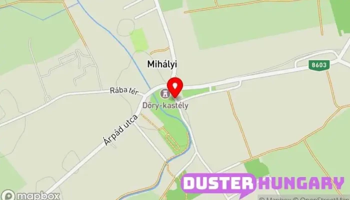 térkép Mihályi  ban Mihályi