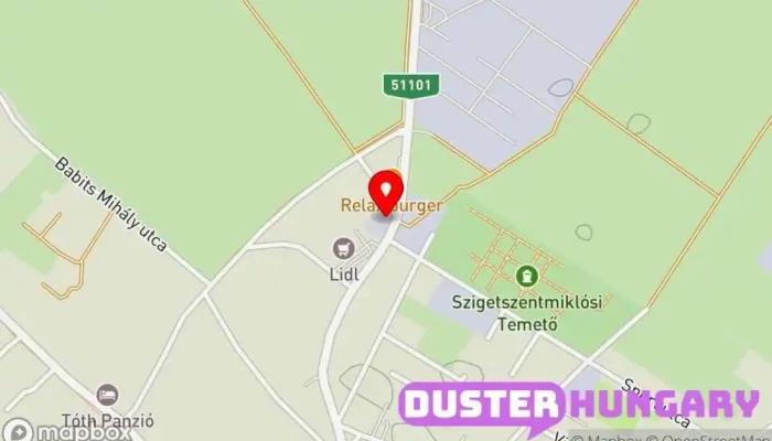 térkép Miklós Autoszervíz Kft Autószerelő, Karosszérialakatos, Autófestés, Autógumi ban Szigetszentmiklós