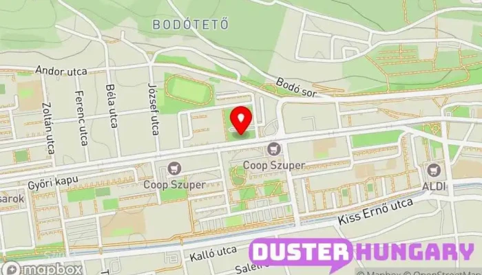 térkép Mister Minit Franchise Kulcsmásolás, Cipőjavítás, Élezés ban Miskolc