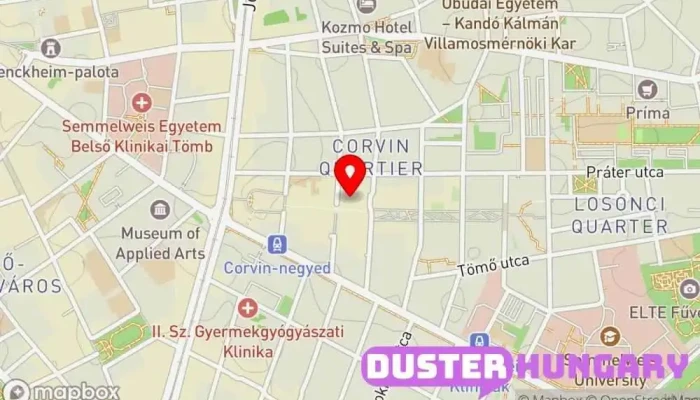 térkép Mister Minit Cipőjavítás, Kulcsmásolás, Gumibélyegzők boltja, Élezés ban Budapest