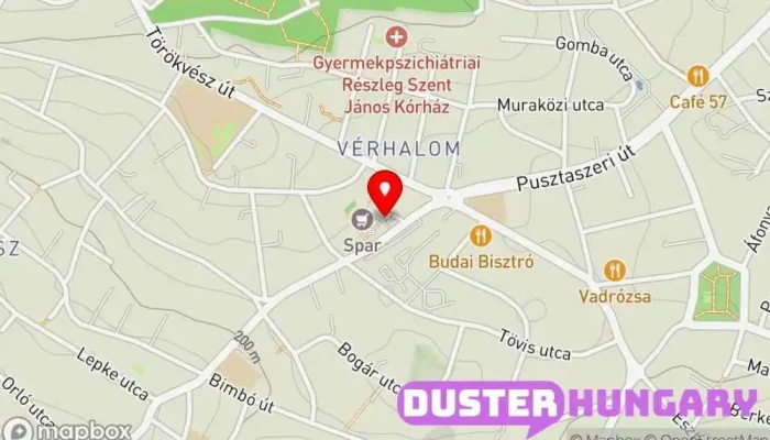 térkép Mister Minit Cipőjavítás, Vésnök, Kulcsmásolás, Gumibélyegzők boltja, Élezés ban Budapest