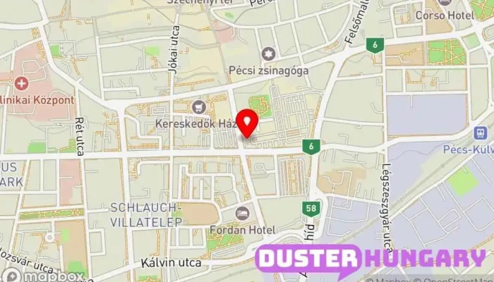 térkép Mister Minit Cipőjavítás, Kulcsmásolás, Gumibélyegzők boltja, Élezés ban Pécs