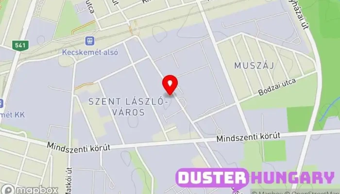térkép MM Car Autófényező Szakműhely Autófestés ban Kecskemét