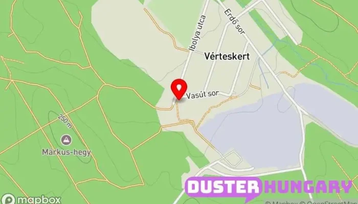 térkép Modern-acèl ev. Lakatos ban Pusztavám