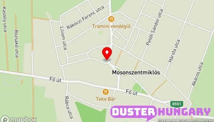 térkép Mosonszentmiklós  ban Mosonszentmiklós