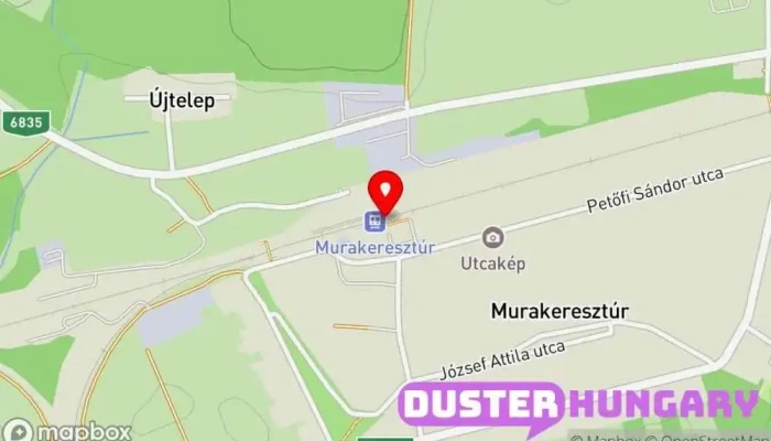 térkép Murakeresztúr Vasútállomás ban Murakeresztúr