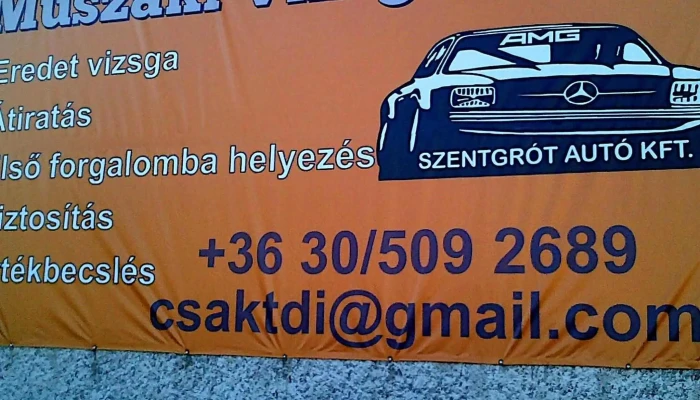Muszaki Vizsga Bazis   Szentgrot Auto Kft Autojavito - Zalaszentgrót