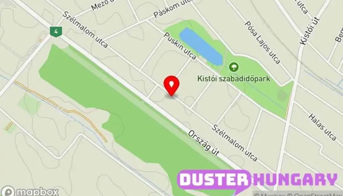 térkép N-B Home Kft. Építőipari vállalat ban Monor