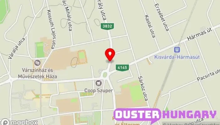 térkép Nagy Attila  ban Kisvárda