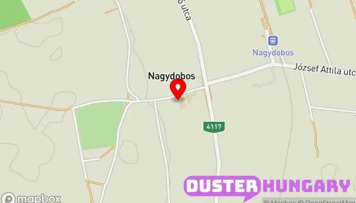 térkép Nagydobos  ban Nagydobos