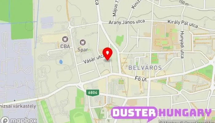 térkép Nagykanizsa Megyei Jogú Város Polgármesteri Hivatala Városháza ban Nagykanizsa
