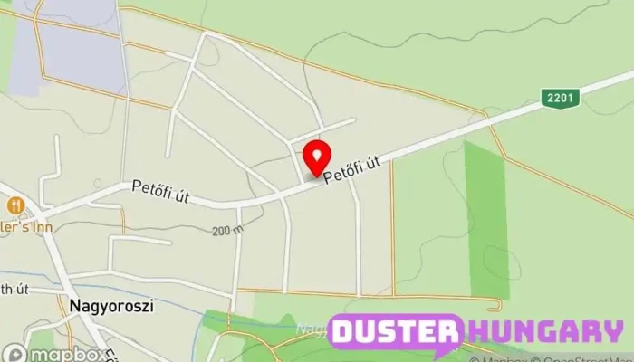 térkép Nagyoroszi, Petőfi út 45. Buszmegálló ban Nagyoroszi