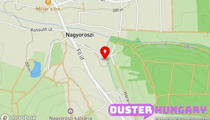 térkép Nagyoroszi  ban Nagyoroszi