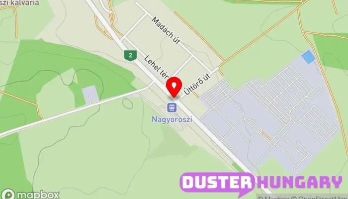 térkép Nagyoroszi, vasútállomás Buszmegálló ban Nagyoroszi