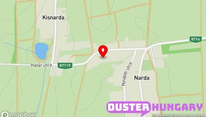 térkép Narda  ban Narda