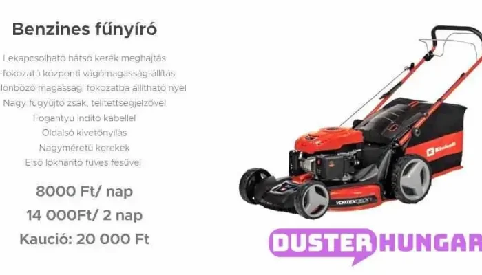 Naszályi Szerszám és Utánfutó bérlés - Gépkölcsönző - Ady Endre U. 9