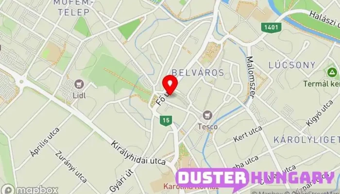 térkép Németh Miklós  ban Mosonmagyaróvár