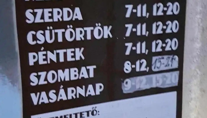 Nemzeti Dohánybolt Kesztölc - Klement U. 20