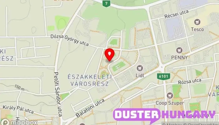 térkép Neotherm Kft.  ban Nagykanizsa