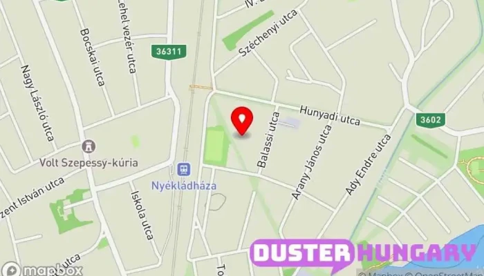 térkép Nyékládháza  ban Nyékládháza