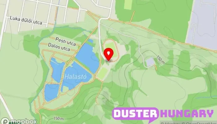 térkép Nyergesújfalu SE Park ban Labdarúgópálya