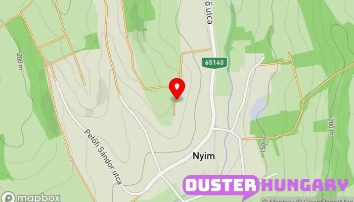 térkép Nyim  ban Nyim