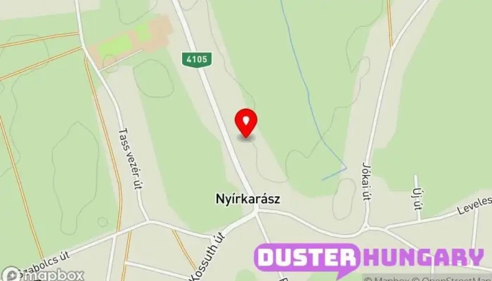 térkép Nyírkarász  ban Nyírkarász