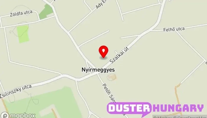 térkép Nyírmeggyes  ban Nyírmeggyes