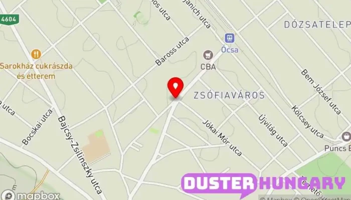 térkép Ócsa  ban Ócsa