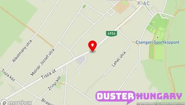 térkép Önkéntes Tűzoltóság Csenger Önkéntes szervezet ban Csenger