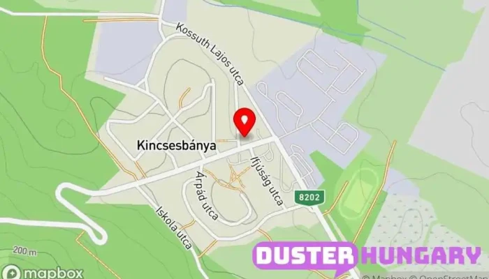 térkép Orvosi Rendelő Háziorvos ban Kincsesbánya