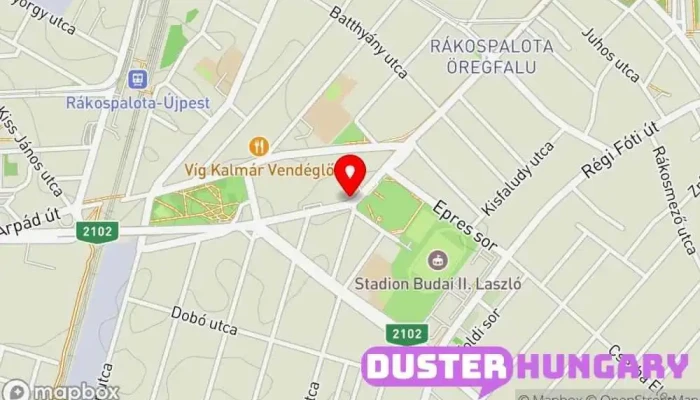 térkép Palotai Autójavitó KFT Autójavító, Autóvillamosság, Autószerelő, Sofőrszolgálat, Sebességváltó-javítás ban Budapest
