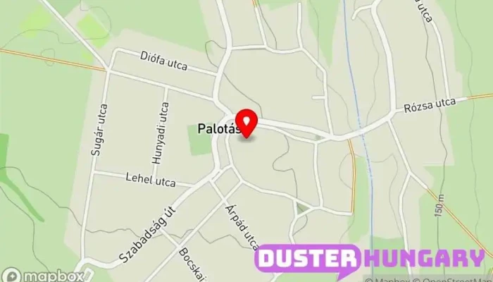 térkép Palotás  ban Palotás